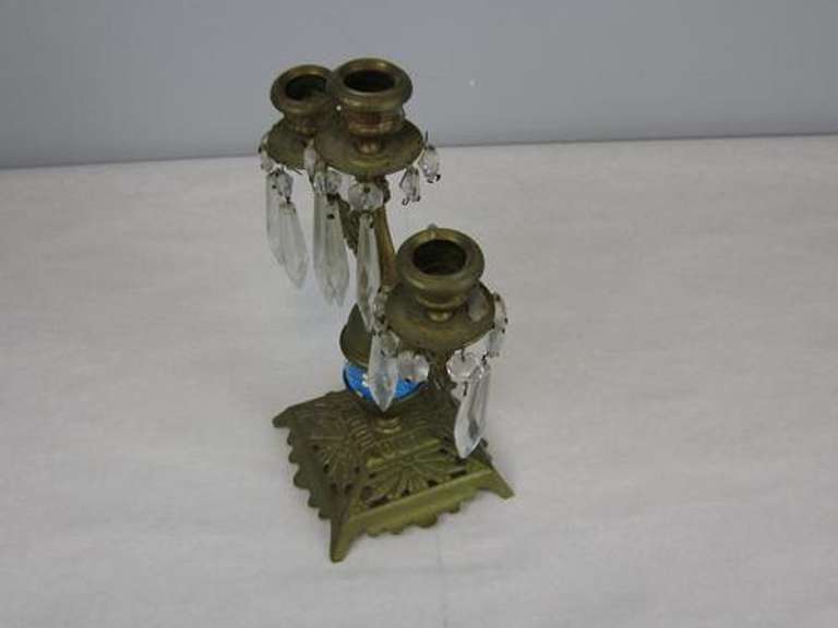 Antique Brass Candelabra