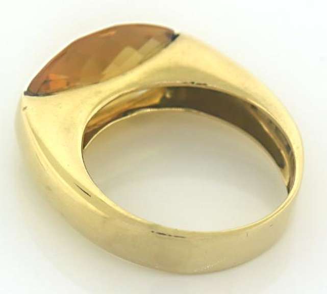 Fancy Cut Citrine Ring