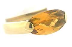 Fancy Cut Citrine Ring
