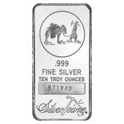 SilverTowne 10oz Silver Bar Prospector Design