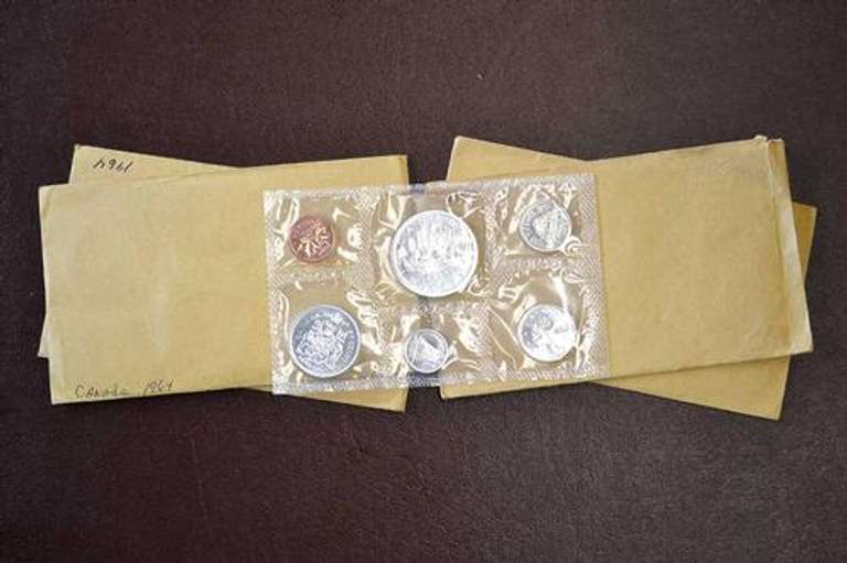 2 ea 1964 &1965 Canada Proof Sets