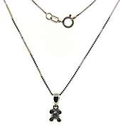 Petite 5 Diamond Pendant Necklace