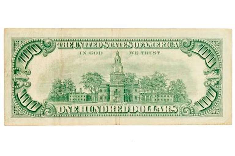 1966 $100 Red Seal US Note