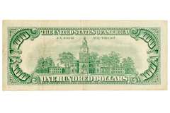 1966 $100 Red Seal US Note