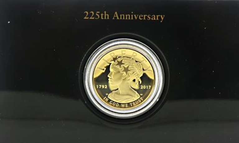2017 225th Anniversary Liberty Coin in Box and Papers