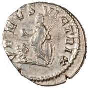 Plautilla Wife Of Caracalla  Ar Silver Denarius Of Rome