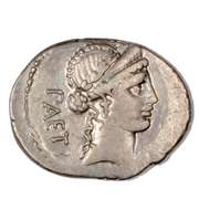 Roman Republic Considius Paetus 46 BC Ar Denarius