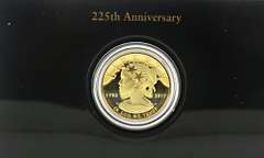 2017 225th Anniversary Liberty Coin in Box and Papers