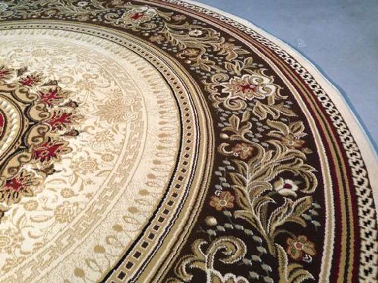French Classic Design 8 Ft Round Rug