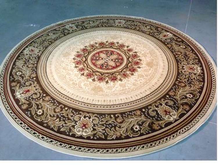 French Classic Design 8 Ft Round Rug