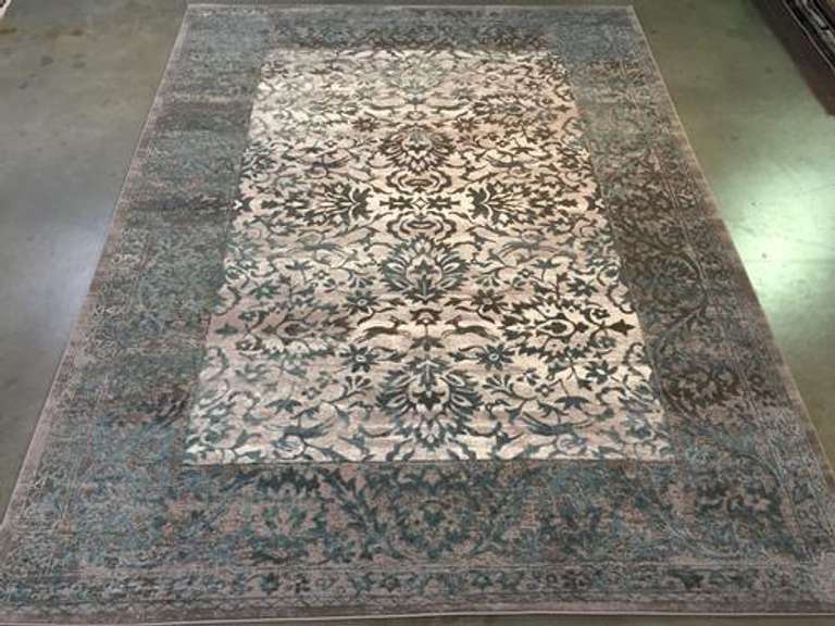 Magnificent Vintage Carved Design Area Rug 8x11