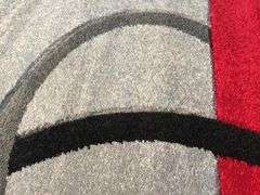 Decorative Contemporary Carved Area Rug 6' Round