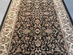 Vintage Reproduction Sarouk Design 8ft Runner
