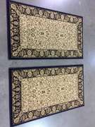 Persian Sarouk Design Matching Pair 3x4 Area Rug
