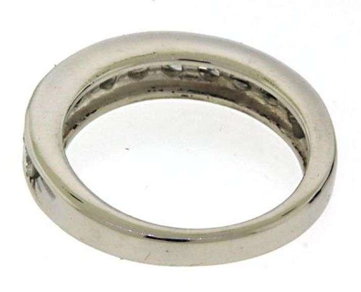 Classic Platinum Channel Set Diamond Band