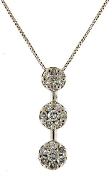 Gorgeous Journey Popcorn Diamond Necklace