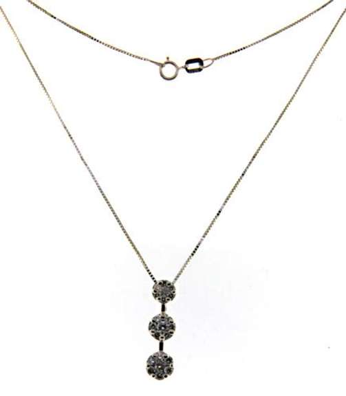 Gorgeous Journey Popcorn Diamond Necklace