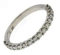 Gorgeous Platinum Diamond Band Ring