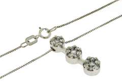 Gorgeous Journey Popcorn Diamond Necklace