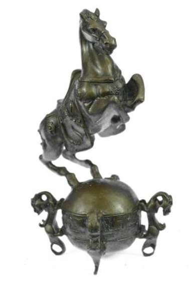 Wonderful Chinese Classic Tang Horse Bronze Statue