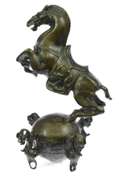 Wonderful Chinese Classic Tang Horse Bronze Statue