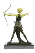 Diana the Hunter Bronze Sculpture