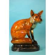 Cute Fox Animal Edition Bronze Sculpture
