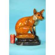 Cute Fox Animal Edition Bronze Sculpture
