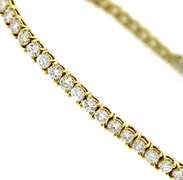 Luxurious 18kt 3.50ctw Diamond Tennis Bracelet