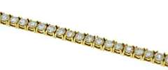 Luxurious 18kt 3.50ctw Diamond Tennis Bracelet