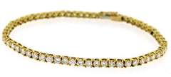Luxurious 18kt 3.50ctw Diamond Tennis Bracelet
