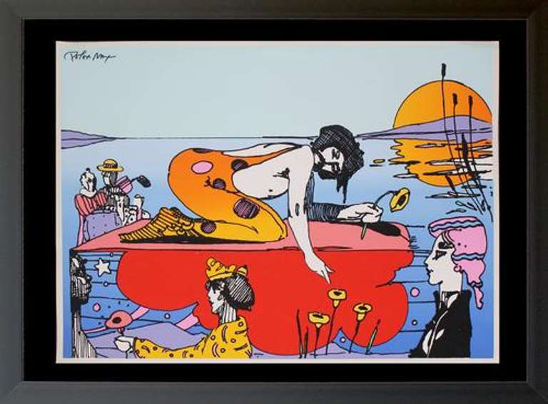 PETER MAX Sunday Afternoon