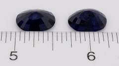 Lovely Set of 2 Oval-Cut Sapphires, 15.20CTW