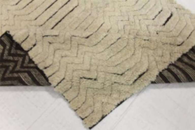 Actual Berber & rag Morocco rug 5x6