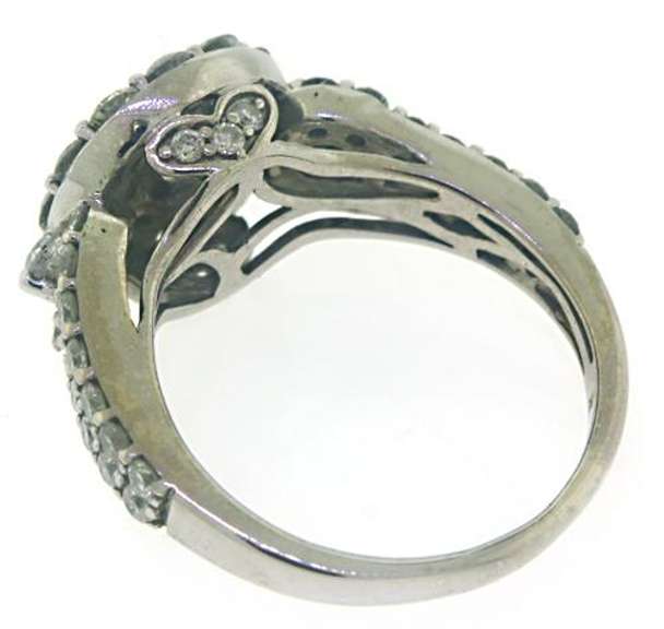 Fancy Diamond Halo Cluster Ring
