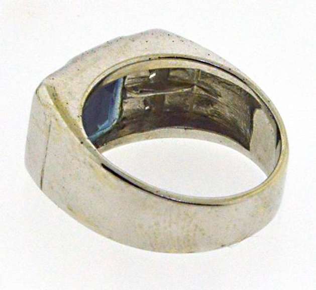 Fabulous 2ct Sapphire w .50ctw Diamond Ring