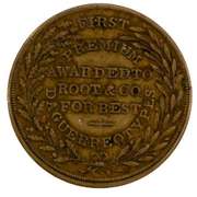 Root & Co New York Daguerrotype Seller Hard Times Token