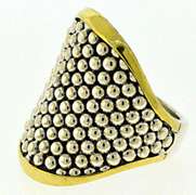 Lagos Signature Caviar 18kt/925 Ring