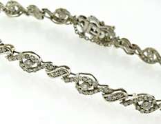 Popular White Gold Diamond Tennis Bracelet