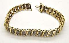 LADIES DIAMOND BRACELET, 5.00 CARAT TOTAL WEIGHT.