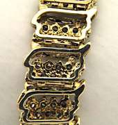 LADIES DIAMOND BRACELET, 5.00 CARAT TOTAL WEIGHT.