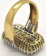 14K YELLOW GOLD 2.10 CTW DIAMOND RING.