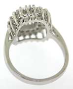 Sterling Silver Cubic Zirconia Crystal Ring