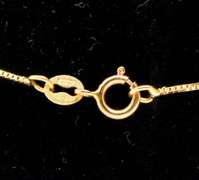 Sparkling Diamond Heart Necklace in Gold