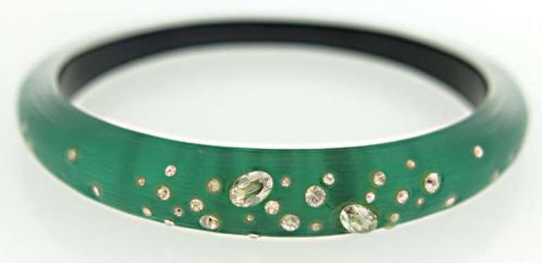 Edgy Set of 3 Alexis Bittar Resin Bangles