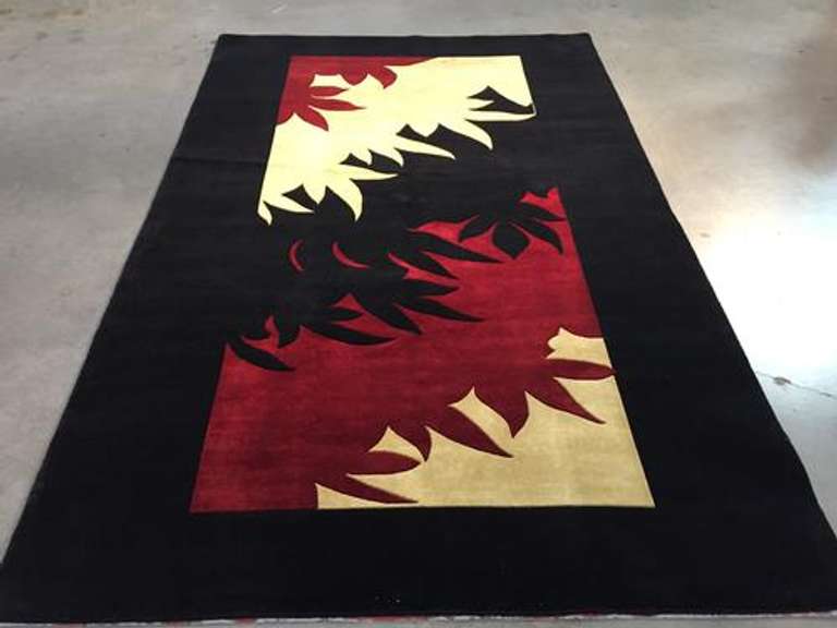 Magnificent Hand woven Modern rug 6x9