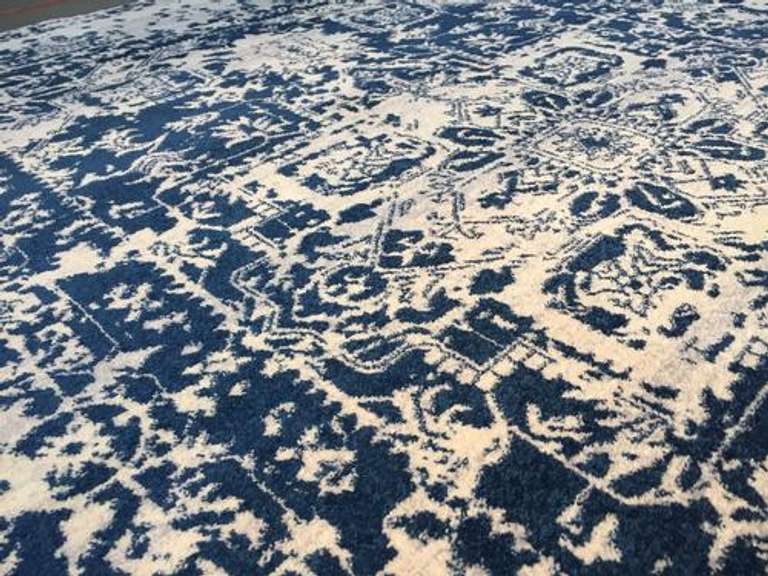 Classic Vintage Reproduction Distress Design Rug 6x8