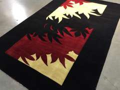 Magnificent Hand woven Modern rug 6x9