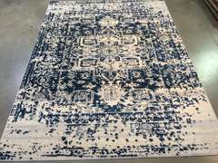 Classic Vintage Reproduction Distress Design Rug 6x8