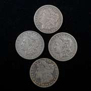 4 New Orleans Morgan Dollars